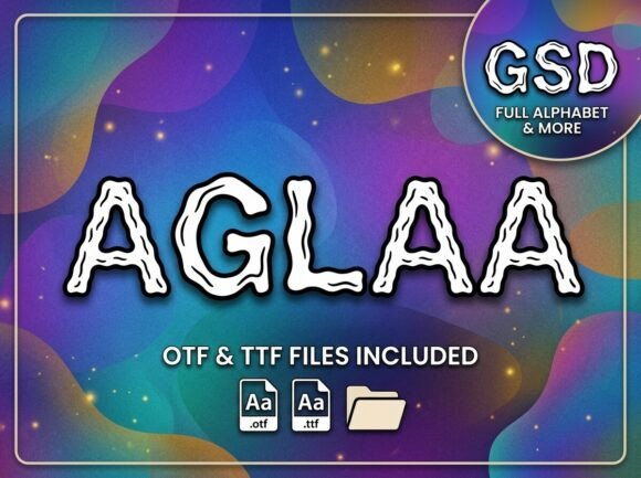 Aglaa: A Fluid Display Typeface for Organic Web Design