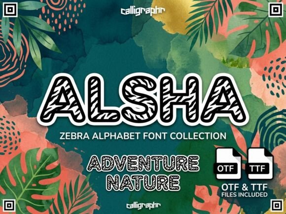 Alsha Font for Creative Makers and Shop Owners