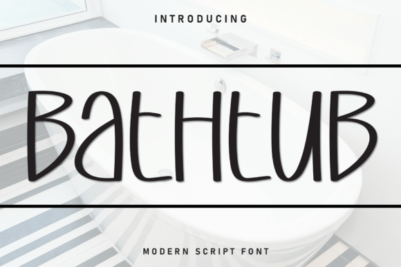 Bathtub Font for a Sweet and Trustworthy Brand Identity