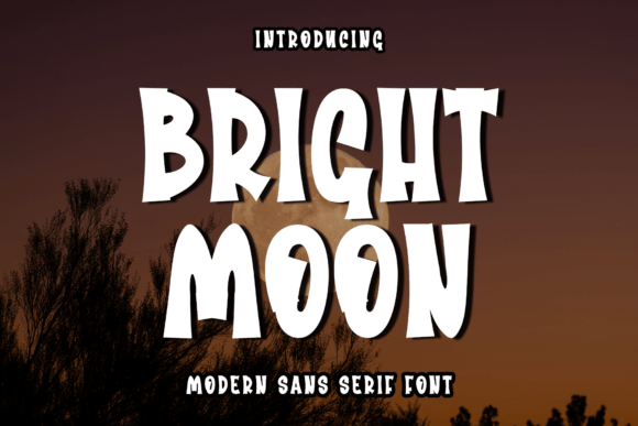 Bright Moon: A Script Font for Modern Branding and Digital Campaigns
