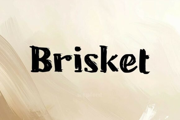 Brisket Font: A Unique Script for Business Branding