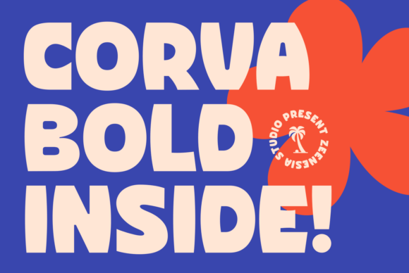 Corva Bold Inside: A Playful Display Font for Impact