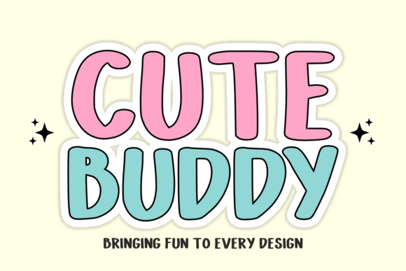 Cute Buddy Font Brings Joy to Web Design Projects