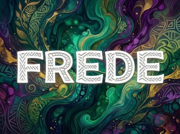 Frede Font: A Display Typeface That Commands Attention