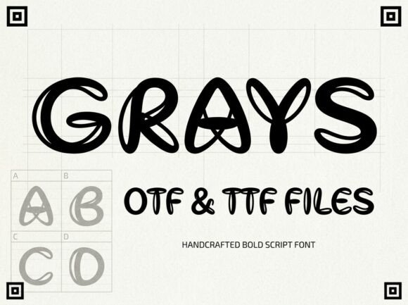 Grays Font for Bold Branding and Beautiful Business Design