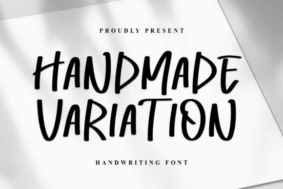 Handmade Variation Font: A Playful Typeface for Digital Branding