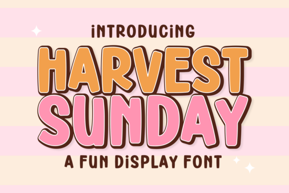 Harvest Sunday Font Review and Free Download Guide