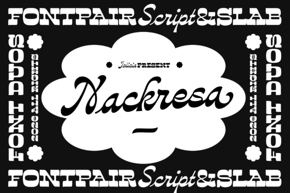 Nackresa Duo: A Typeface That Elevates Display Typography