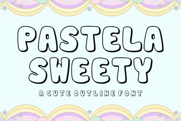 Pastela Sweety: A Playful Display Font for Editorial Creativity
