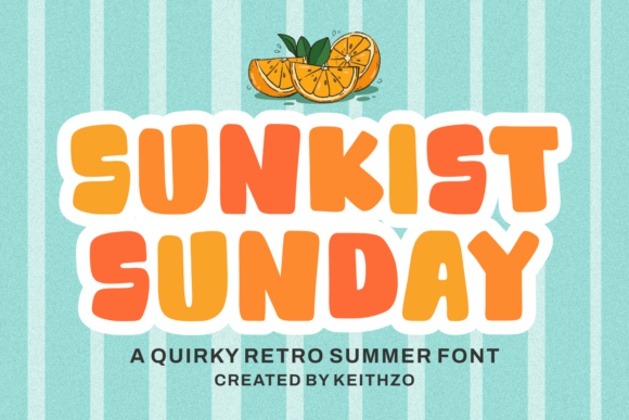 Sunkist Summer Font for Vibrant Display Campaigns