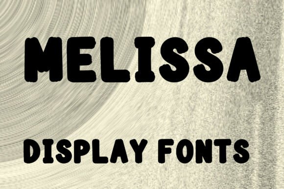 Using the Melissa Display Font in Real Design Projects
