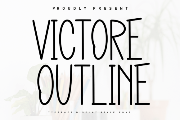 Victore Outline: A Handwritten Typeface for Heartfelt Editorial Design