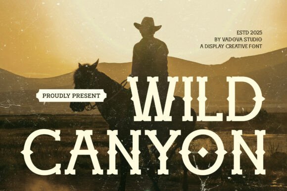 Wild Canyon Font: A Bold Display Typeface for Web Designers